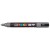 Uni Posca Marker 1.8-2.5mm Med Bullet Deep Grey PC-5M