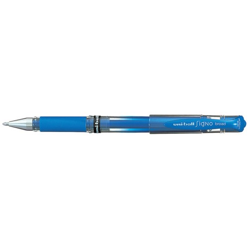 Uni-ball Signo Broad 1.0mm Capped Metallic Blue UM-153 Uni-ball Signo Broad 1.0mm Capped Metallic Blue UM-153