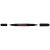 Uni Prockey Marker Dual Tip 0.4/0.9mm Black PM-120
