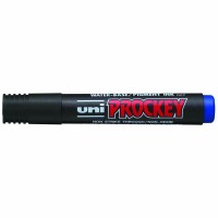 Uni Prockey Marker 1.2mm Bullet Tip Blue PM-122