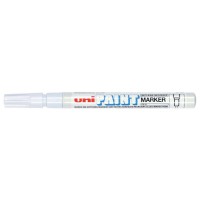 Uni Paint Marker 1.2mm Bullet Tip White PX-21