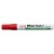 Uni Permanent Chisel Tip Marker Red 580