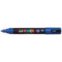 Uni Posca Marker 1.8-2.5mm Med Bullet Blue PC-5M