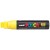 Uni Posca Marker 15.0mm Extra-Broad Chisel Yellow PC-17K