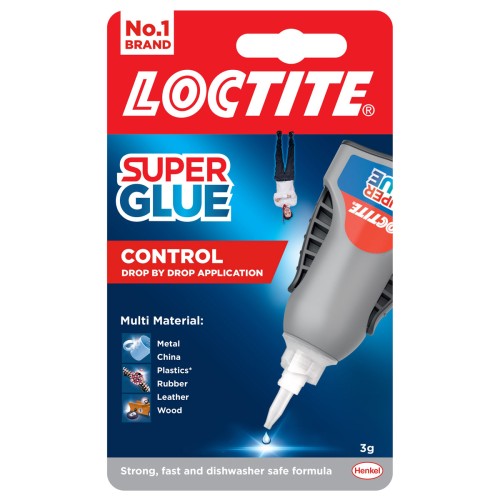 Loctite Super Glue Liquid Control 3g Loctite Super Glue Liquid Control 3g