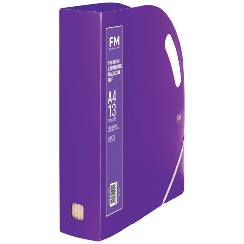 FM Prem Expanding Magazine File Passion Purple FM Prem Expanding Magazine File Passion Purple
