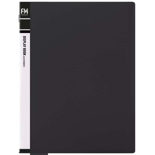 FM Display Book A5 Black 20 Pocket FM Display Book A5 Black 20 Pocket