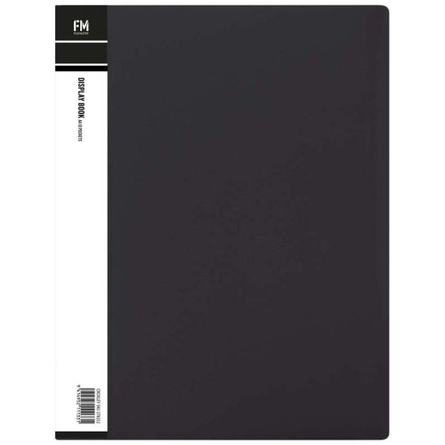 FM Display Book A4 Black 10 Pocket FM Display Book A4 Black 10 Pocket