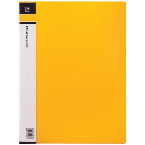 FM Display Book A4 Yellow 40 Pocket FM Display Book A4 Yellow 40 Pocket