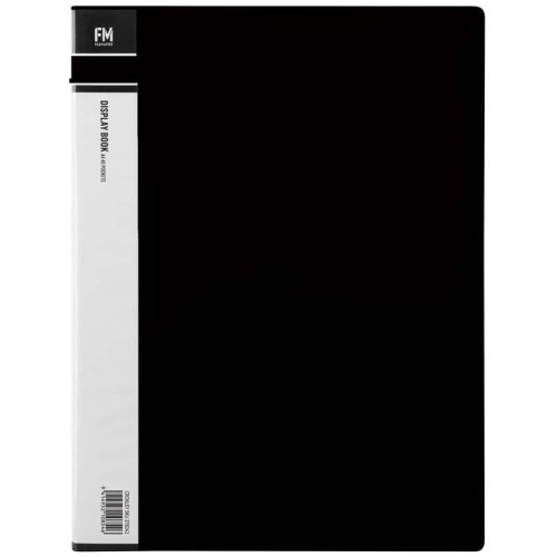FM Display Book A4 Black 40 Pocket FM Display Book A4 Black 40 Pocket