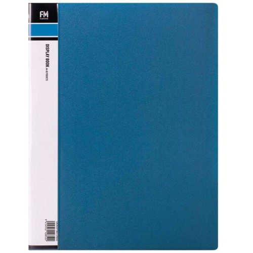 FM Display Book A4 Blue 40 Pocket FM Display Book A4 Blue 40 Pocket