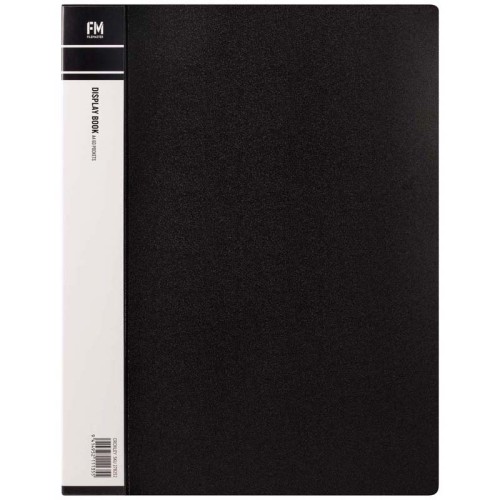 FM Display Book A4 Black 60 Pocket FM Display Book A4 Black 60 Pocket