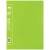 FM A4 Premium Display Book 20 Pocket Lime Green