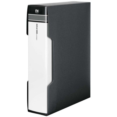 FM Display Book A4 Black 100 Pocket FM Display Book A4 Black 100 Pocket
