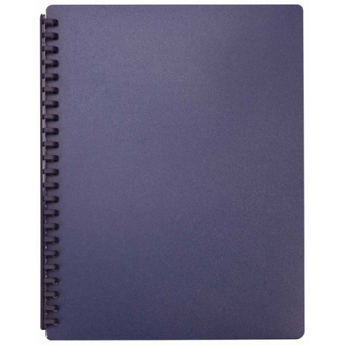 FM Display Book A4 Blue Refillable 20 Pocket FM Display Book A4 Blue Refillable 20 Pocket