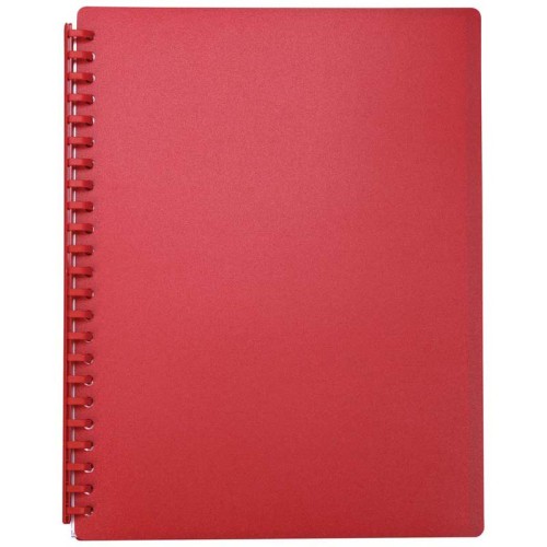 FM Display Book A4 Red Refillable 20 Pocket FM Display Book A4 Red Refillable 20 Pocket