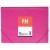 FM Document Wallet Vivid Shocking Pink A4