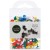 Dixon Push Pins Pack 100 Assorted Colour