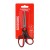 Warwick Scissors Soft Grip Black and Red 150mm 6'