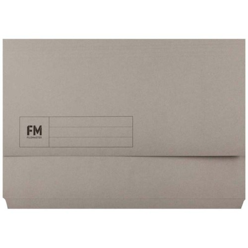 FM Document Wallet Grey Foolscap FM Document Wallet Grey Foolscap