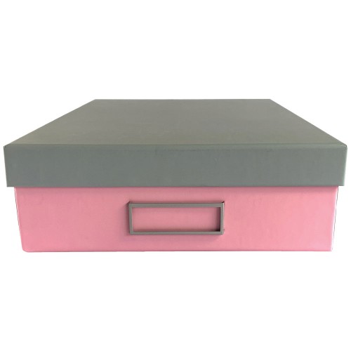 Ledah Pastels Storage Box A4 Pink Ledah Pastels Storage Box A4 Pink