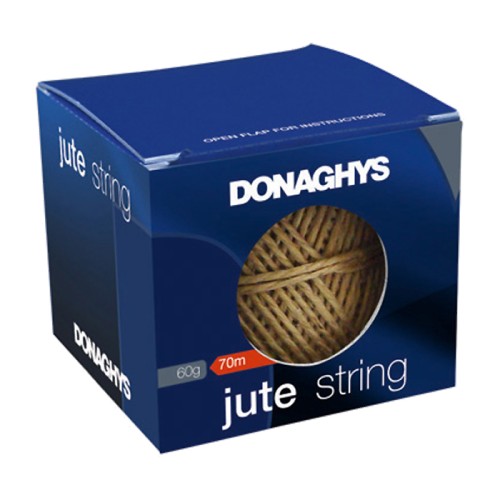 Donaghys Jute String Natural 60g Box 70m Donaghys Jute String Natural 60g Box 70m