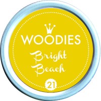 Colop Woodies Stamp Pad 38mm Bright Beach