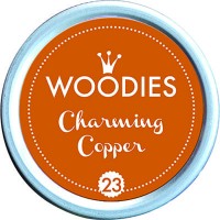 Colop Woodies Stamp Pad 38mm Charming Copper