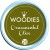 Colop Woodies Stamp Pad 38mm Ornamental Olive