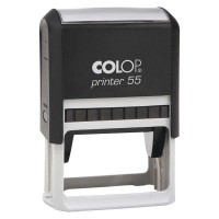 Colop Stamp Printer 55 Black 40x60mm (101082)