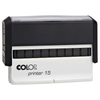 Colop Stamp Printer 15 Oblong Black Pad 10x69mm (101024)