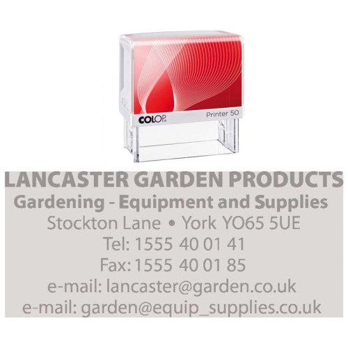 Colop Stamp Printer 50 Black Pad G7 Handle 30x69mm (147407) Colop Stamp Printer 50 Black Pad G7 Handle 30x69mm (147407)