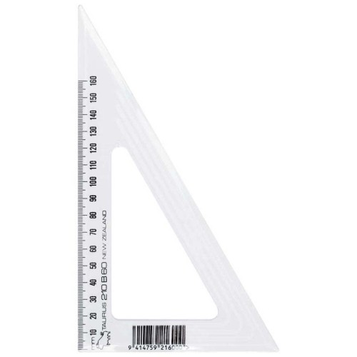 Taurus Set Square 21cm 60 Degree Taurus Set Square 21cm 60 Degree
