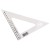 Taurus Set Square 26cm 45 Degree Bevelled Edge Taurus Set Square 26cm 45 Degree Bevelled Edge