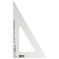 Taurus Set Square 32cm 60 Degree Bevelled Edge