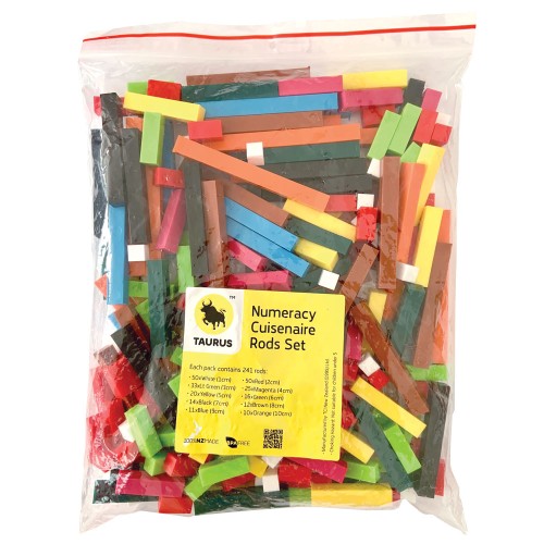 Taurus Numeracy Rods Set 241 Pieces Taurus Numeracy Rods Set 241 Pieces