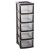 Taurus Storage Organiser 5 Drawer Grey