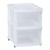 Taurus Storage Organiser 2 Drawer White Taurus Storage Organiser 2 Drawer White