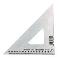 Taurus Set Square 26cm 45 Degree Straight Edge