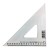 Taurus Set Square 26cm 45 Degree Straight Edge Taurus Set Square 26cm 45 Degree Straight Edge