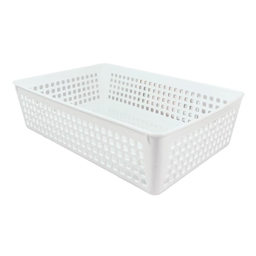 Taurus Medium Basket Tray White Taurus Medium Basket Tray White