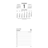 Collins Calendar Refill 13H Top Opening Even Year