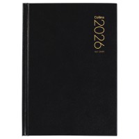 Collins Diary A61 Black Even Year