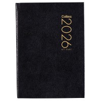Collins Diary A71 Black Even Year