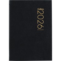 Collins Diary A72 Black Even Year