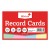 Silvine Record Cards 8x5 Ruled Assorted Colours