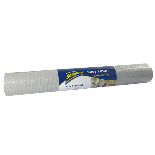 Sellotape Easy Liner Smooth Top Grey 508mm x 3040mm Sellotape Easy Liner Smooth Top Grey 508mm x 3040mm