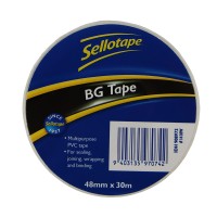 Sellotape 1410W BG Tape White 48mmx30m
