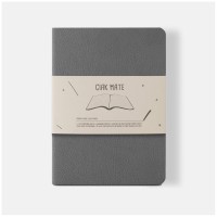 Ciak Mate 12 x 17 cm Lined Notebook Grey