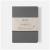 Ciak Mate 12 x 17 cm Lined Notebook Grey